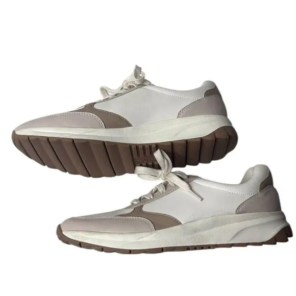 Naturalizer Women’s Shay Leather Sneakers. Size 8.5. New without Box.