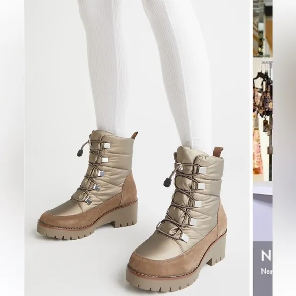 NEW $165 Blondo Dapper waterproof lace up winter rain snow boots women s…