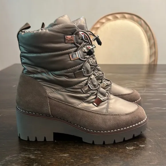 NEW $165 Blondo Dapper waterproof lace up winter rain snow boots women s…