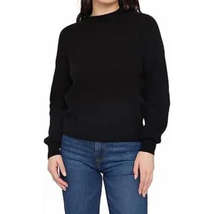 NEW 27 MILES MALIBU recycled cashmere pullover in black