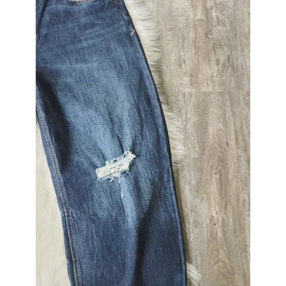 NEW Anthropologie Pilcro The Bow Boyfriend Jeans - 28 Waist