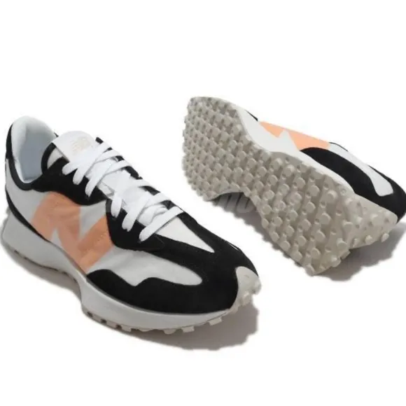 New Balance 327 'White Vibrant Apricot' Low Top Sneakers size 10