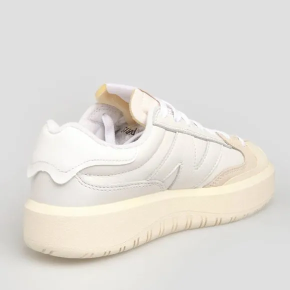 New Balance CT302 White Beige Chunky Leather Shoes Sneakers | Men Size 10.5 NIB