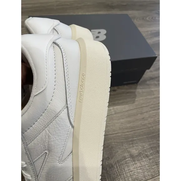 New Balance CT302 White Beige Chunky Leather Shoes Sneakers | Men Size 10.5 NIB