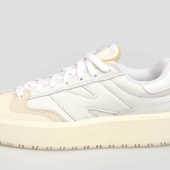 New Balance CT302 White Beige Chunky Leather Shoes Sneakers | Men Size 10.5 NIB