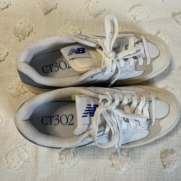 New Balance Men’s Size 6 Women’s Size 7.5 CT302OA White Cream Chunky Dad Sneaker