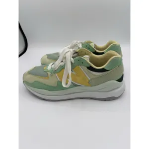 New Balance x Staud 57/40 Sneakers - Men’s Size 8 W9.5- Green/Yellow - Pre-Owned