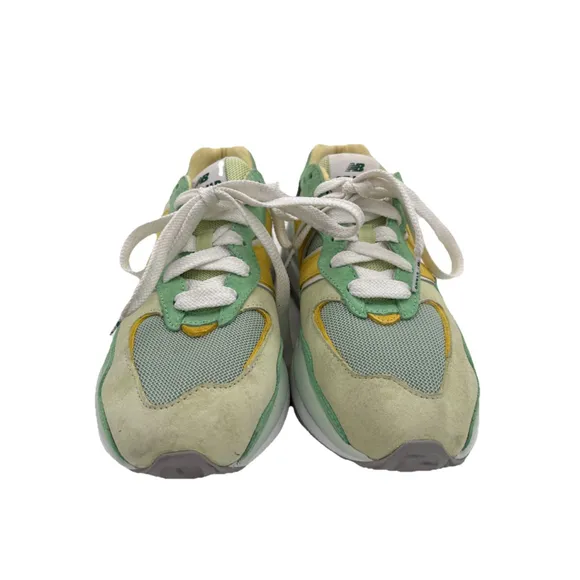 New Balance x Staud 57/40 Sneakers - Men’s Size 8 W9.5- Green/Yellow - Pre-Owned
