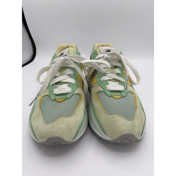 New Balance x Staud 57/40 Sneakers - Men’s Size 8 W9.5- Green/Yellow - Pre-Owned