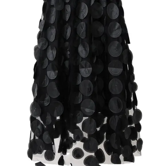 NEW! BOHO A Line TULLE Circles SKIRT SZ L