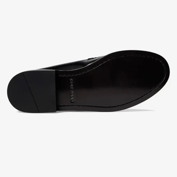 New Cole Haan Pinch Penny Loafers Prep Preppy Classic Black