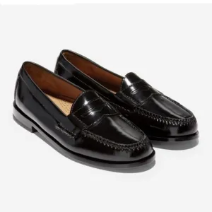 New Cole Haan Pinch Penny Loafers Prep Preppy Classic Black