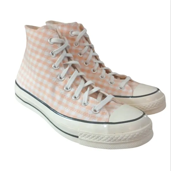 NEW Converse Checkered High-Top Sneakers