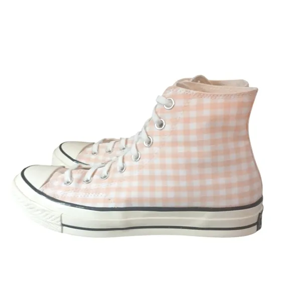 NEW Converse Checkered High-Top Sneakers