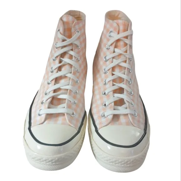 NEW Converse Checkered High-Top Sneakers