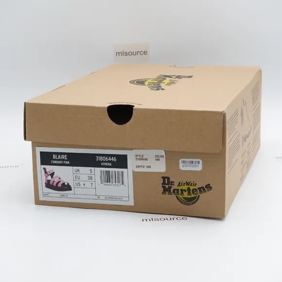 NEW Dr. Martens Blaire Platform Strappy Sandals 31806446