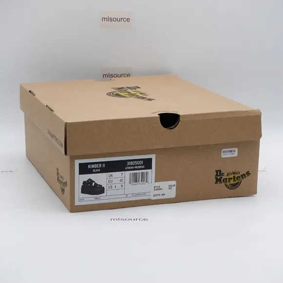 NEW Dr. Martens Kimber II Strappy Platform Sandals 31805001