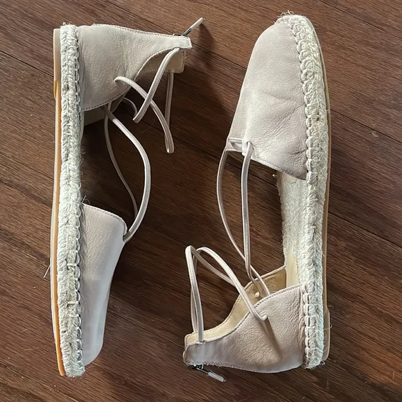 New Eileen Fisher Lace Espadrilles