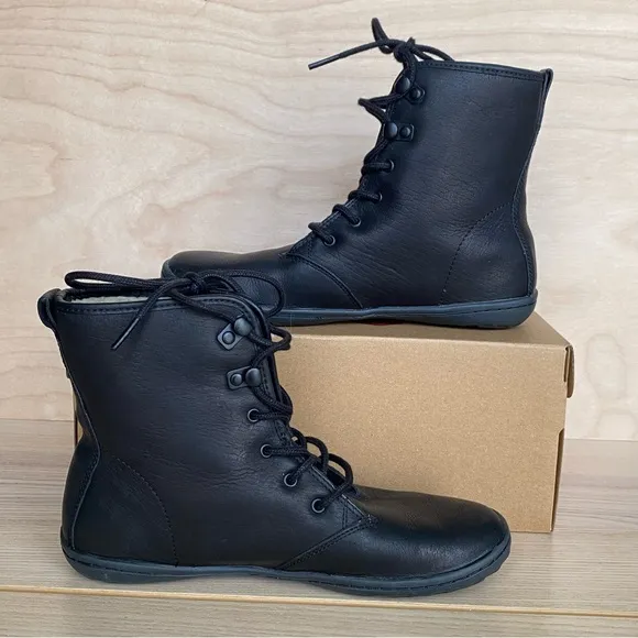 ✅NEW EU38 Vivo barefoot Gobi Boots | Black