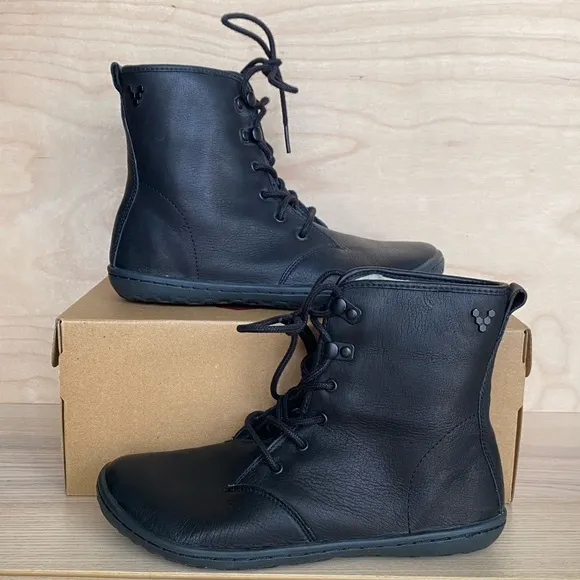✅NEW EU38 Vivo barefoot Gobi Boots | Black