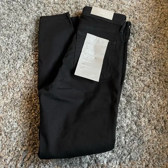 NEW Everlane The Way High Skinny Jeans in Black Size 29 Reg