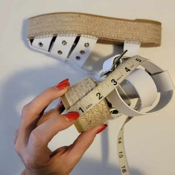 NEW Free People Gable Gladiator Espadrilles Sandal Womens 8 Boho Caged Fisherman