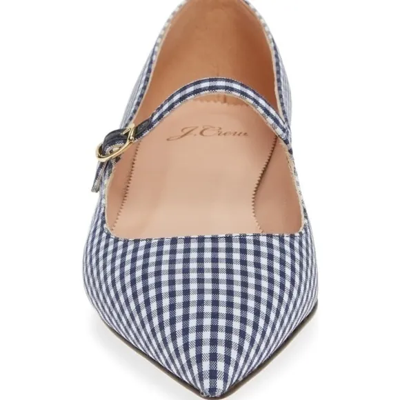 NEW J. Crew Pointy Toe Mary Jane Flat‎