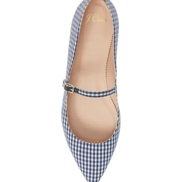 NEW J. Crew Pointy Toe Mary Jane Flat‎