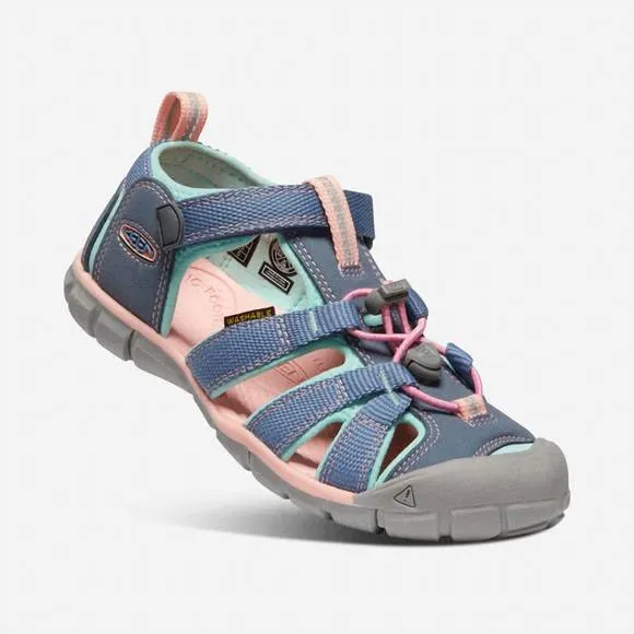NEW KEEN kids seacamp ii cnx sandal in ocean