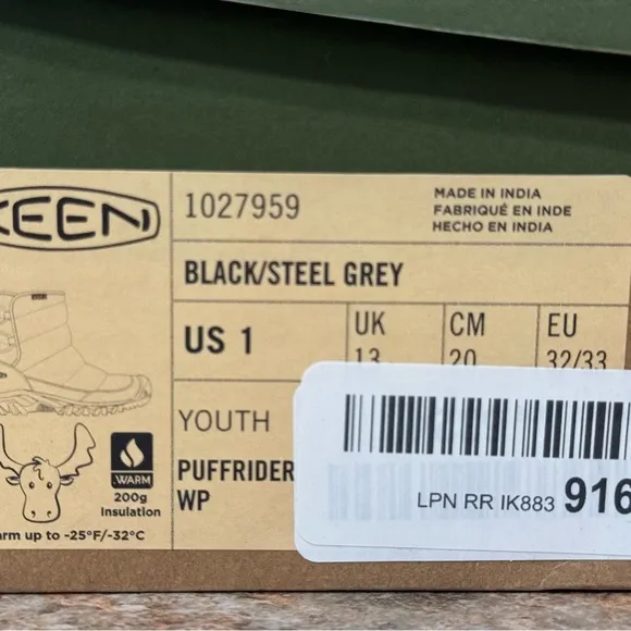 New Keen Snow Boots