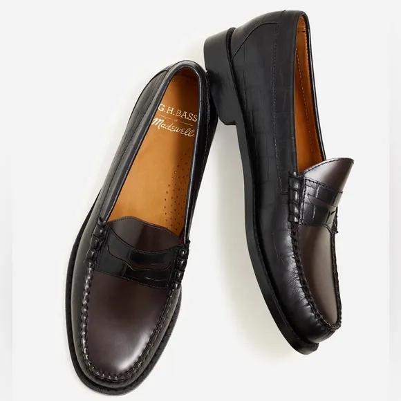 NEW Madewell x G.H.BASS Larson Weejuns Loafers Size 8