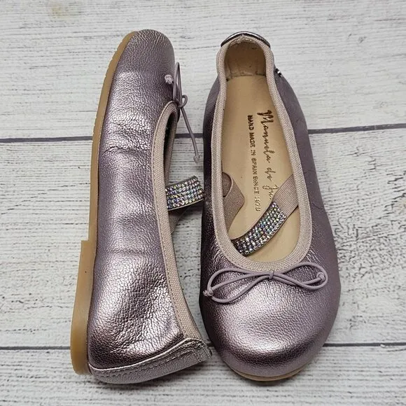 New!!! Mannela de Juan Ballet Flats‎  Size US 9/EU 25