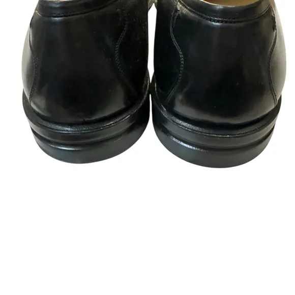 New Mezlan Poretta Men's Black Leather Slip-on Tassel Loafers Dress Shoes 9  9M