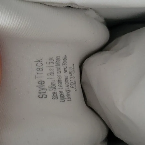 New Naked Wolfe Track White Sneakers
