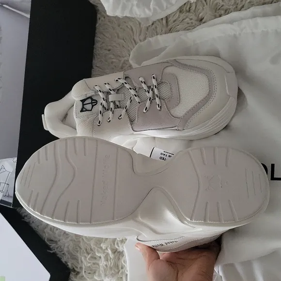 New Naked Wolfe Track White Sneakers