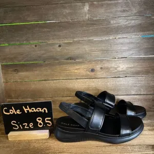New NIB Womens Cole Haan Zerogrand Meritt Leather‎ Strappy Sandals Size 8.5 B
