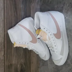 New Nike Blazer Mid 77 White High Top Sneakers