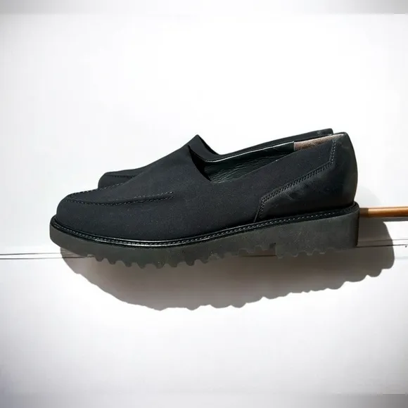 🌻NEW NWOT Paul Green Black Times Classic Rosa Loafers US Size 7.5 $465 Retail