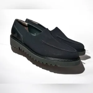 🌻NEW NWOT Paul Green Black Times Classic Rosa Loafers US Size 7.5 $465 Retail
