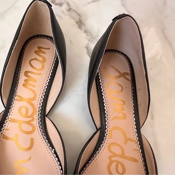 NEW Sam Edelman Black Rodney Pointed Toe Flats