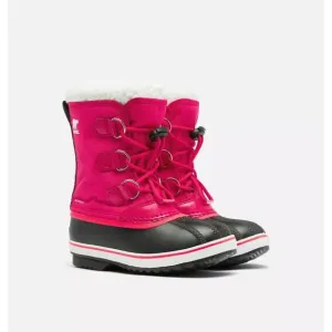 NEW Sorel YOUTH Yoot Pac TP Waterproof Boots Youth Girls Size 7 Rose Pink