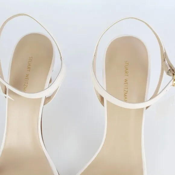 New Stuart Weitzman Kassidy Leather Heeled Sandals | Chic &amp; Timeless