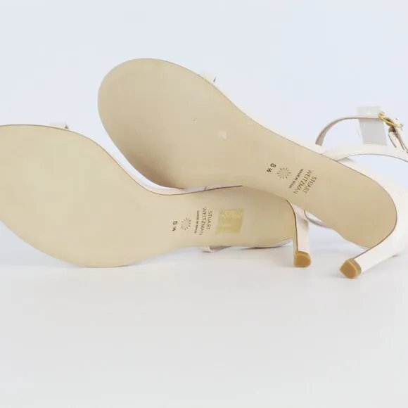 New Stuart Weitzman Kassidy Leather Heeled Sandals | Chic &amp; Timeless