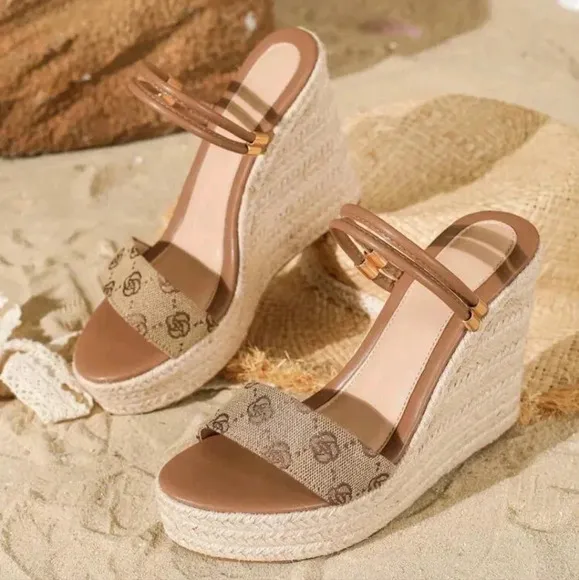 New Summer Platform Sandals For Women, Beach Vacation Style