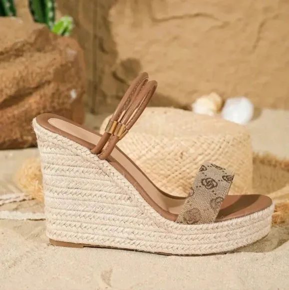 New Summer Platform Sandals For Women, Beach Vacation Style