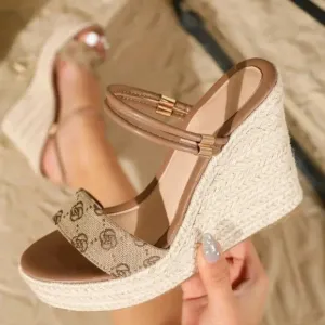 New Summer Platform Sandals For Women, Beach Vacation Style