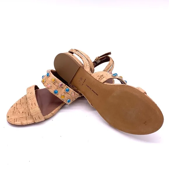 NEW! TABITHA SIMMONS SANDALS MADE IN ITALY SZ 35.5
