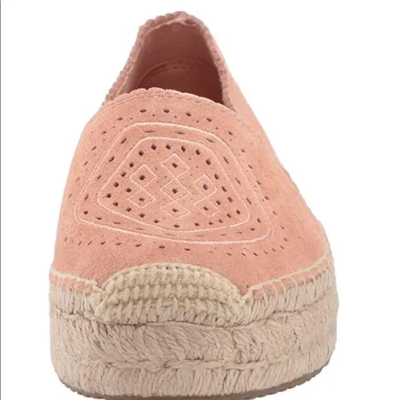 New UGG Australia Heidi Suede Slip On Platform Espadrilles SIZE 10 Jute Travel