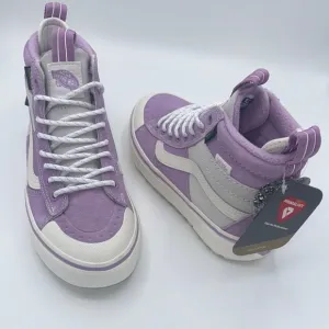 NEW Vans Purple and White High-Top Sneakers
