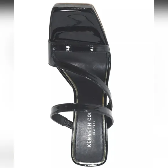 New w/Box Kenneth Cole New York Tala Vegan Leather Strappy Platform Sandals 7.5